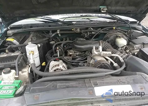 1998 Chevrolet S-10 Ls Fleetside from USA, damaged, VIN 1GCCS19X2W8117294